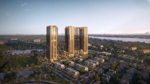 Khu vực Long Biên, phía Đông Hà Nội, nơi The Magnolia được MIK Group phát triển gắn với hạ tầng giao thông và không gian xanh