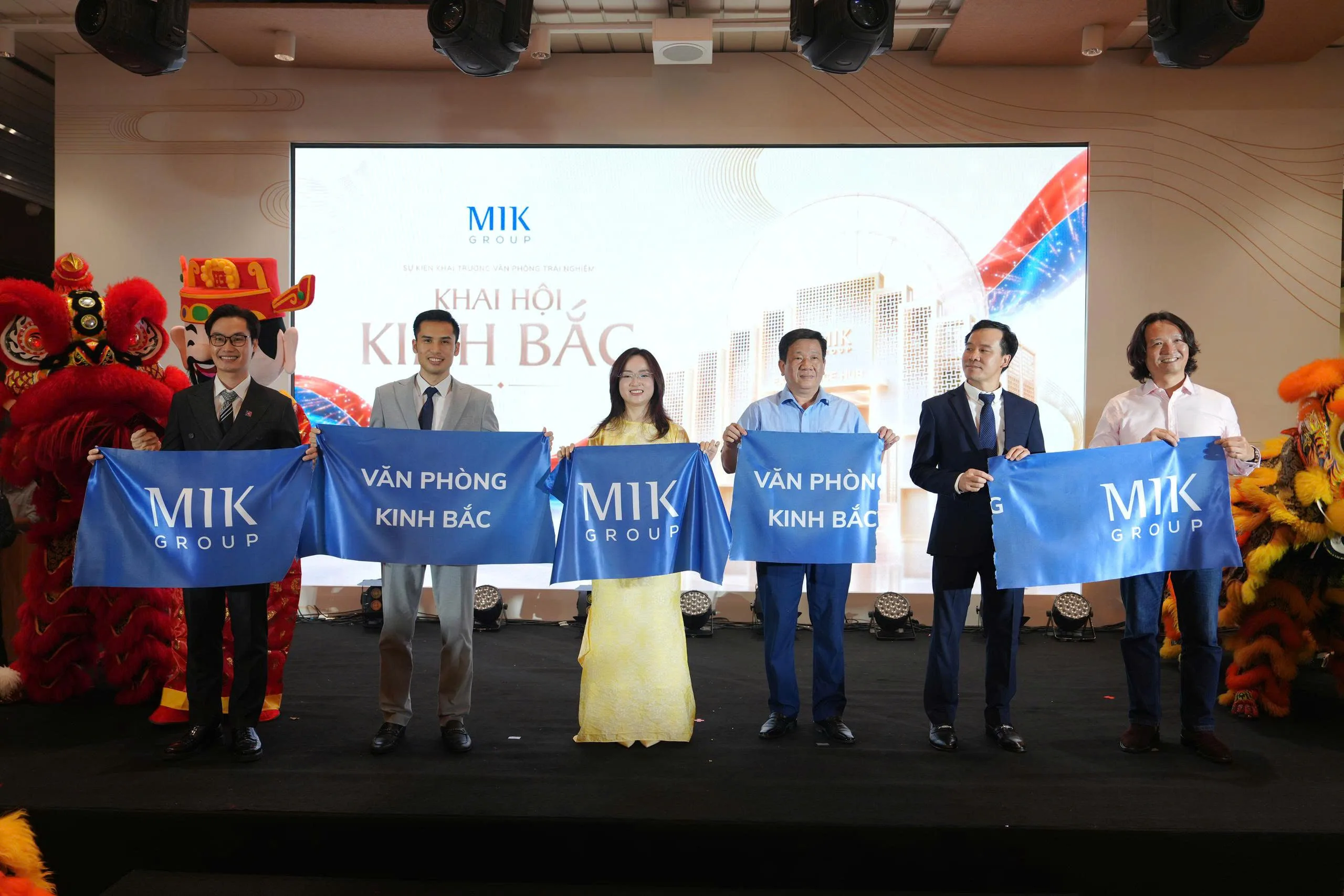 Lễ khai trương Văn phòng trải nghiệm Kinh Bắc của MIK Group tại Bắc Ninh